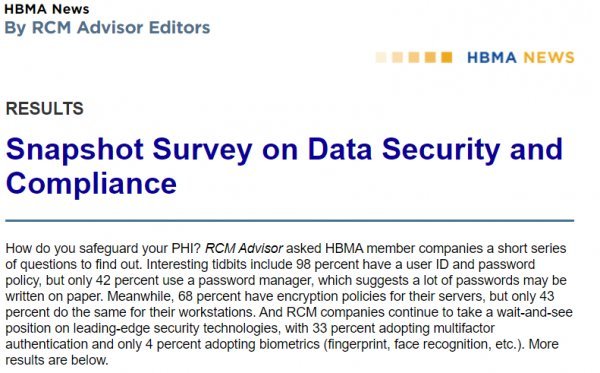 Survey on Data Security and Compliance