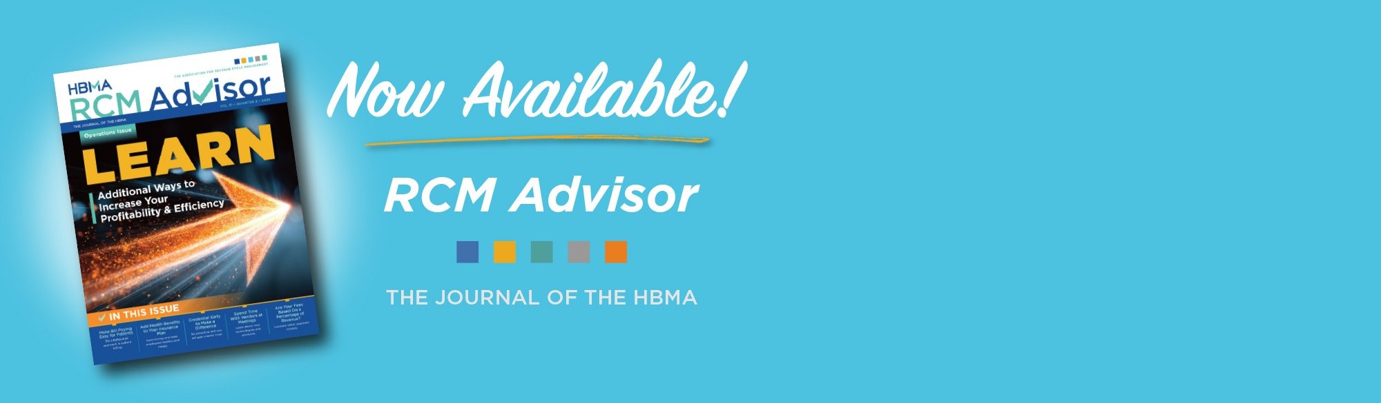 Q2 RCM Advisor is Live!