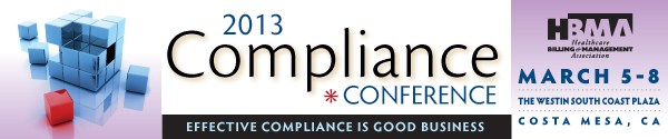 HBMA 2013 Annual Compliance Conference